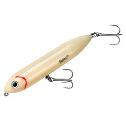 Heddon Super Spook Topwater Leurre de pêche pour Eau salée et Eau Douce, os, Jr (1/2 oz)
