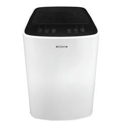 Luchtontvochtiger 200 W, 12 l/dag, vermindert vocht om schimmel te voorkomen en de luchtkwaliteit binnenshuis te verbeteren.
