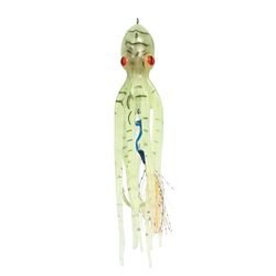 Pulpo de Silicona Cebo TAKOYAKI 150 gr - 15 cm con asistencias BKK Col. Lumin