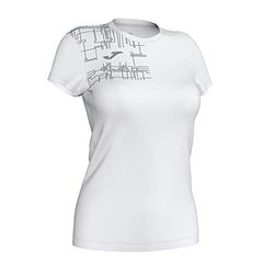 Joma T-Shirt Manches Courtes Elite VIII Blanc, 901419.200.S