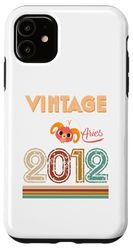 Custodia per iPhone 11 Vintage Ariete 2012 Uomini Donna