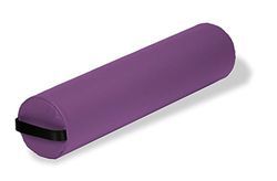 Earthlite Cuscino di rinforzo, cilindrico, resistente, per massaggi Maniglia a strap.