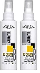L'Oréal Paris Studio Line Go Create Spray Coiffant Fixation Ultra Forte 150 ml (Lot de 2)
