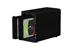 SYNOLOGY DS224 6 GB Syno NAS 8 TB (2 x 4 TB) Seagate IronWolf, gemonteerd en getest met SE DSM geïnstalleerd