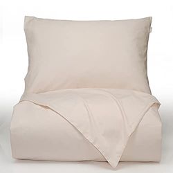 Bianca Plain Dyed Percale Cream