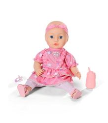 Baby Annabell Mia So Soft 710678 - Comes with Soft Body and Real-Life Eye Features - Includes Dress, Headband, Matching Leggings and Shoes for Dolls up to 43cm - Suitable for Children from 2 Years Old
