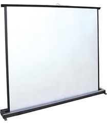 Oray MINISCREEN - Projektionsskärm med golvstativ - skrivbordsbord - 51 tum (129 cm) - 4:3 - matt vit - svart