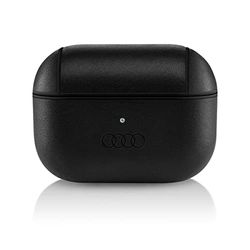 Audi 3152200400 hoes etui case tas opslag lederen hoes, met Audi ringen logo, zwart