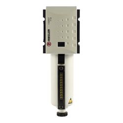 RIEGLER 156560-FU 6140-M - Filtro FUTURA con filo metallico, 5 µm, BG 4, G 3/4, VA, 1 pezzo
