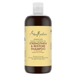 SHEA MOISTURE Jamaican Black Castor Oil Strengthen & Restore Shampoo sulphate free shampoo for natural, chemically processed, or heat styled hair 473 ml