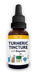 Phytopet Turmeric | 100% Natural Herbal remedy | Anti-Inflammatory, Anti-viral, Potent Liver and Digestive Tonic | For Dogs, Cats, Horses, Birds and Small Mammals | 30ml