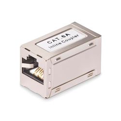 StarTech.com Acoplador RJ45 Blindado Cat6a - Hembra - T568B - Acoplador para Cables de Red Ethernet RJ45 - Unión para Cables
