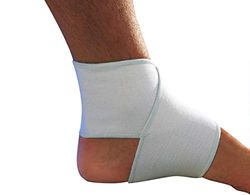 SCUDOTEX Chevillerai Elastique Croisée en Cotton Couleur Blanche Taille 2