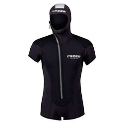Cressi Shell Multi Thickness Jacket W/Hood Man -Premium Neoprene 5mm