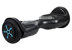 BE COOL Hoverboard/balansboard voor kinderen, hoogwaardig hoverboard speciaal voor kinderen, massief rubberen banden, bereik tot 8 km, zwart