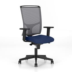 NOWY STYL Vosto Silla de Oficina, Acolchado, Azul, Talla única