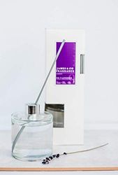 James & Co No.9 Lavender (Lavender & Rose) 300ml Home Fragrance Reed Diffuser Set
