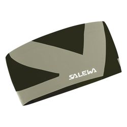 SALEWA Pedroc Dry Headband Kall halsduk Unisex-Vuxen, Dark Olive/5130, 58