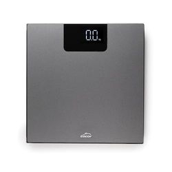 Lacor - 61743 - Báscula de Baño Digital, Alta Precisión, Diseño Moderno, Cristal Templado Antideslizante, Pantalla LCD Iluminada, 28.5 cm x 28.5 cm