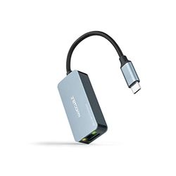 USB-C 3.2 Gen1 naar Ethernet Converter 2,5G - 15 cm, voor snelle verbinding en netwerkuitbreiding in compatibele apparaten.