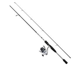 Mitchell MX1 – Ensemble Canne à pêche et Moulinet, pêche prédateur, brochet/Perche/Sandre, Unisexe, argenté/Noir, 2,44 m | 10-30 g