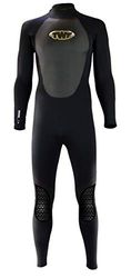 TWF Men's XT3 Full Wetsuit, Black, SML