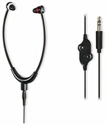 Hama Steto Estetofónico intra-aural preto, auriculares intra-aural, estéreo, 8 m, preto)