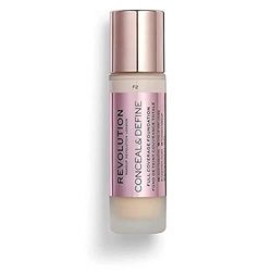 Revolution Beauty London, Conceal and Define, Foundation, F2, 23ml
