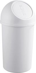 Helit H2401382 - Kosz, Pojemnik na Odpady Push ''the flip'' 45 l, Jasnoszary