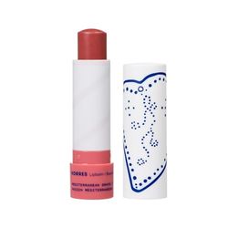 KORRES Mediterranean Grape balsamo nutriente per le labbra, colorazione viola neutro, cura delle labbra con olio di iperico, vegano e dermatologicamente testato, 4,5 g