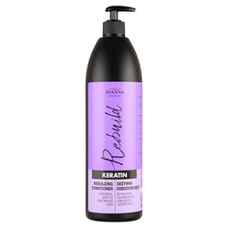 Joanna Professional Keratin Conditioner – Conditioner with Keratin for Brittle Hair – Innovative Complex Formula with Active Hair Growth Ingredients – Professional Keratin Hair Loss Product - 1000 g
