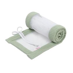 babybay Nestchen mesh-wafelpiqué geschikt voor model boxspring XXL, jadegroen