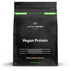 Protein Works - Vegan Protein Powder, Plant Based Protein Shake, Vegan Blend, Gluten Free, 16 Servings, Chocolate Bueno, 500g