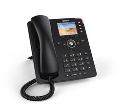 Snom D713 TéLéPhone Fixe Filaire avec ÉCran Couleur TFT Haute RéSolution, 4 Touches LED Programmables, Telephone Fixe Filaire, TéLéPhone Fixe avec Répondeur, TéLéPhone Reconditionné