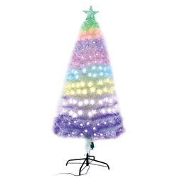 Blendend Glasvezelboom met lage spanning, 120 cm hoogte, RGBY