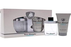 Essenza by Tonino Lamborghini for Men - 2 Pc GiftSet 2.5oz EDT Spray, 5oz After Shave Balm