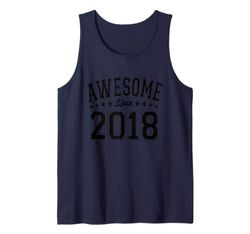 Fantastico dal 2018 Fantastico dal compleanno 2018 Vintage Canotta