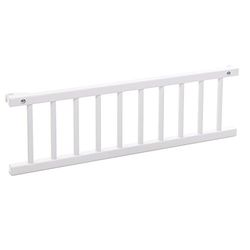babybay stängningsgaller/husvagn lämplig för modell original och midi (vitlackerad), 1-pack