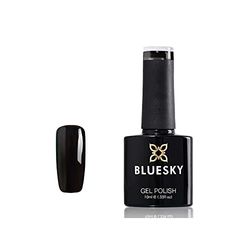 Bluesky Gel Nail Polish, Black A083, Long Lasting, Chip Resistant, 10 ml (Requires Curing Under UV LED Lamp)
