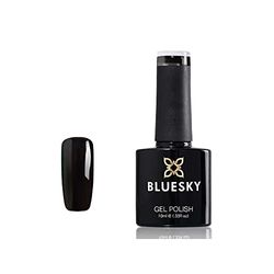 Bluesky Smalto Per Unghie Gel, Black, A83, Nero, Buio (Per Lampade Uv E Led) - 10 Ml