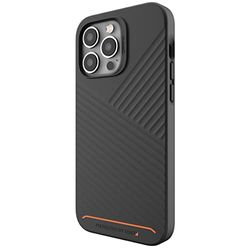 ZAGG Gear 4 Denali Snap D30 beschermhoes compatibel met iPhone 14 Pro, 6,1 inch, harde hoes, schokbestendig, draadloos opladen, MagSafe, (zwart)