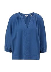 s.Oliver damesblouse 3/4 mouw blauw 48, blauw, 48