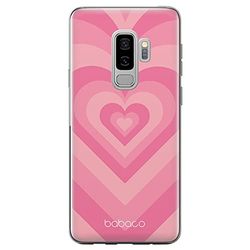 ERT GROUP mobiel telefoonhoesje voor Samsung S9 PLUS origineel en officieel erkend Babaco patroon Hearts 007 optimaal aangepast aan de vorm van de mobiele telefoon, hoesje is gemaakt van TPU
