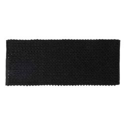 Tapijt dik, 50 x 120 khol, zwart