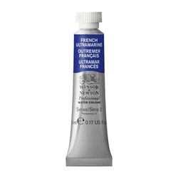 Winsor & Newton 0102263 Professional Water Colour, fijnste kunstenaars aquarelverf met de hoogst mogelijke pigmentatie, uitstekende lichtechtheid - 5ml Tube, French Ultramarine