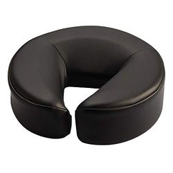 Master Massage Cuscino per la testa del viso per lettino da massaggio, in memory foam, colore nero