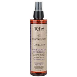 Tahe Organic Care Laque capillaire écologique Flexible Fix avec de l'alcool de mélasse 100% naturel, Extra-fort, 200 ml