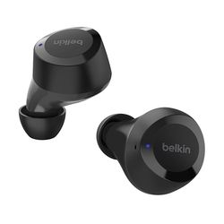 Belkin SoundForm Bolt Auricolari True Wireless, Earbud Wireless con 28 Ore di Batteria, Modalità Mono, Resistenza a Sudore e Acqua, IPX4, Cuffie Bluetooth con Microfono