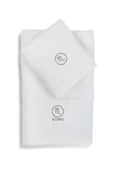 zer0bed Zodiac Zodiac Bath Towel Set, Set of 2, Face Towel, Guest Towel-Bidet, 100% Cotton, Plain with Embroidery, Scorpio