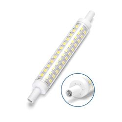 VoltShine Bombilla LED R7S 9W, alta eficiencia energética, luz cálida, larga durabilidad, ideal para iluminación interior y exterior.